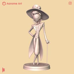 Lucifer Hazbin Hotel 3d model