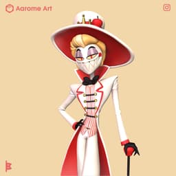 Lucifer Hazbin Hotel 3d model