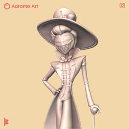 Lucifer Hazbin Hotel 3d model