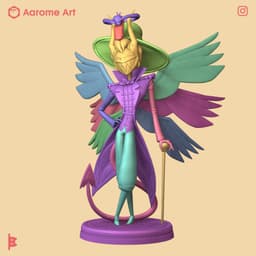 Lucifer Hazbin Hotel 3d model