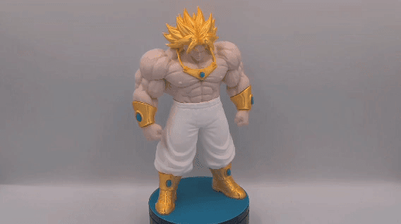 Broly - Multipart Figure 3d model