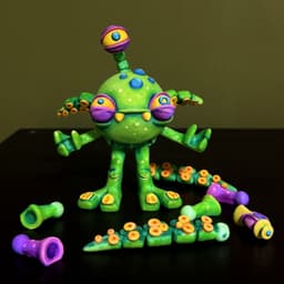 Little Alien 3d model