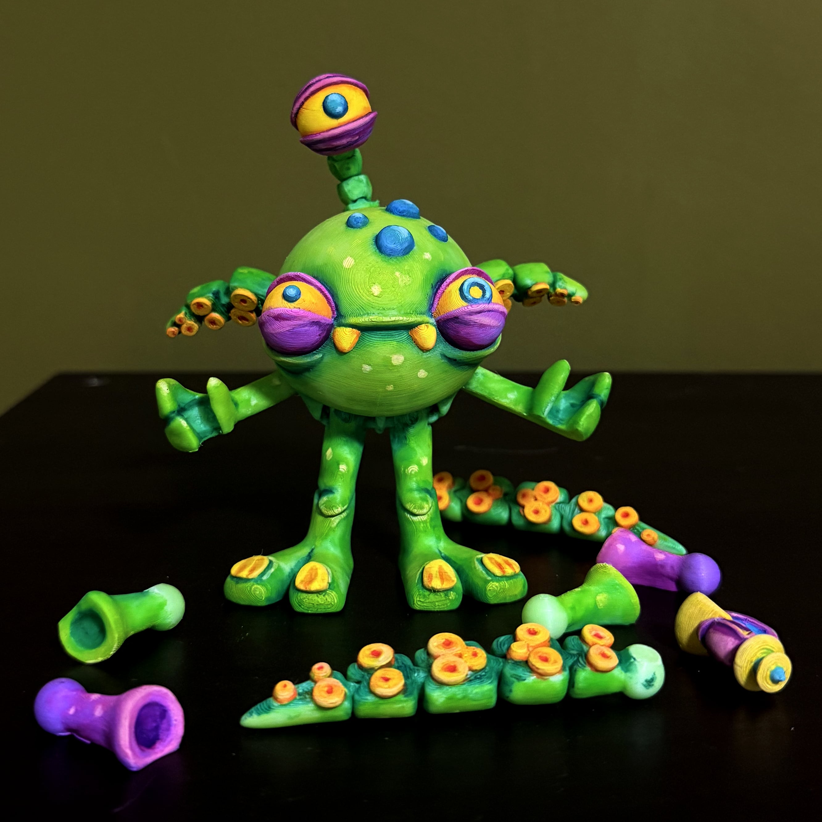 Little Alien 3d model