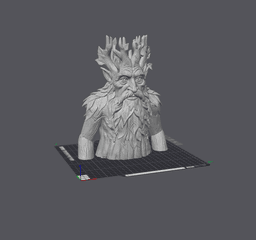 green man model 3d model