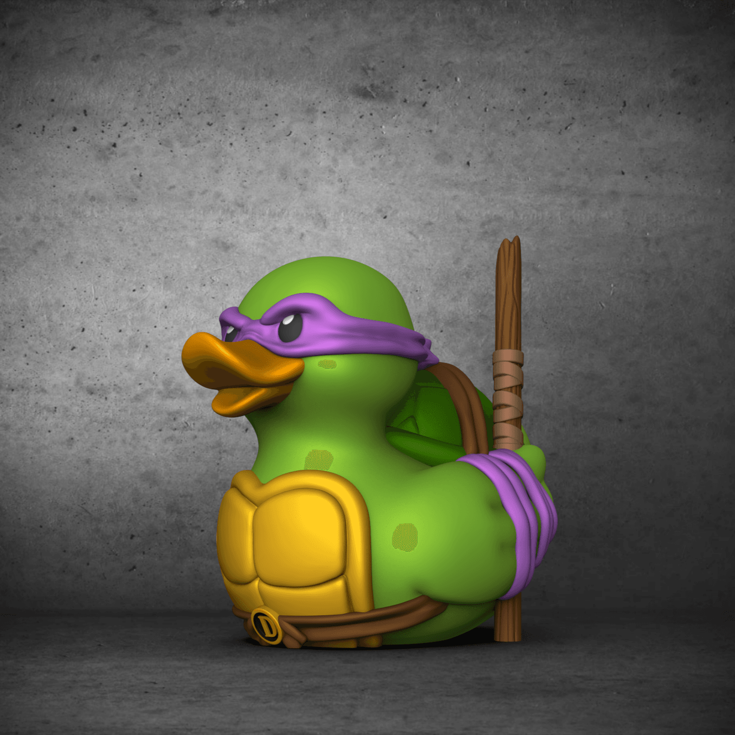 Donatello -TMNT Rubber Duckie 3d model