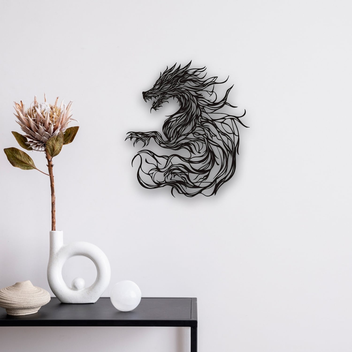 Dragon Wall Art 3d model