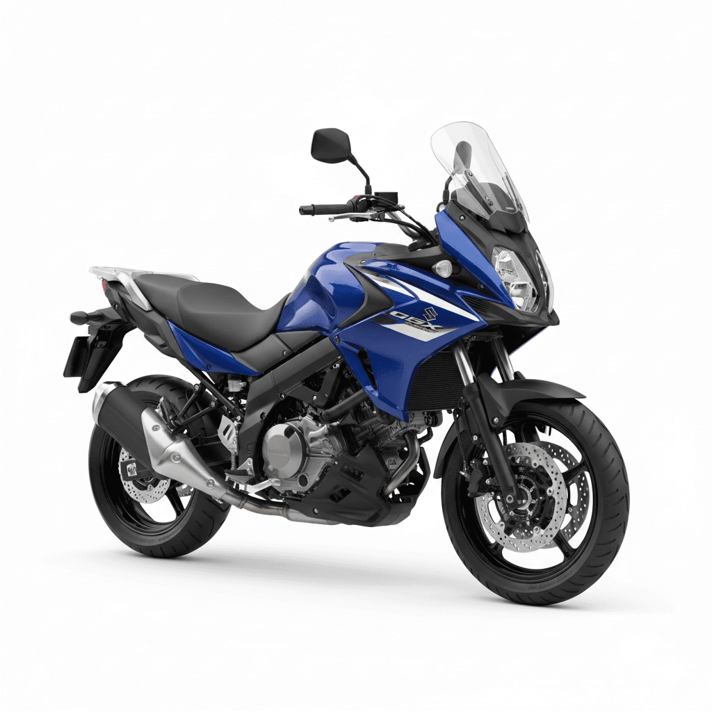 Suzuki V Strom 650 Touring Motorcycle 3d model