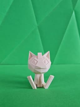 Meowth Low Poly Pokemon 3d model