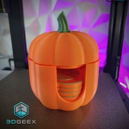 Pumpkin Coasters 3d model