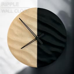 RIPPLE | Wall Clock 3d model