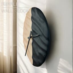 RIPPLE | Wall Clock 3d model