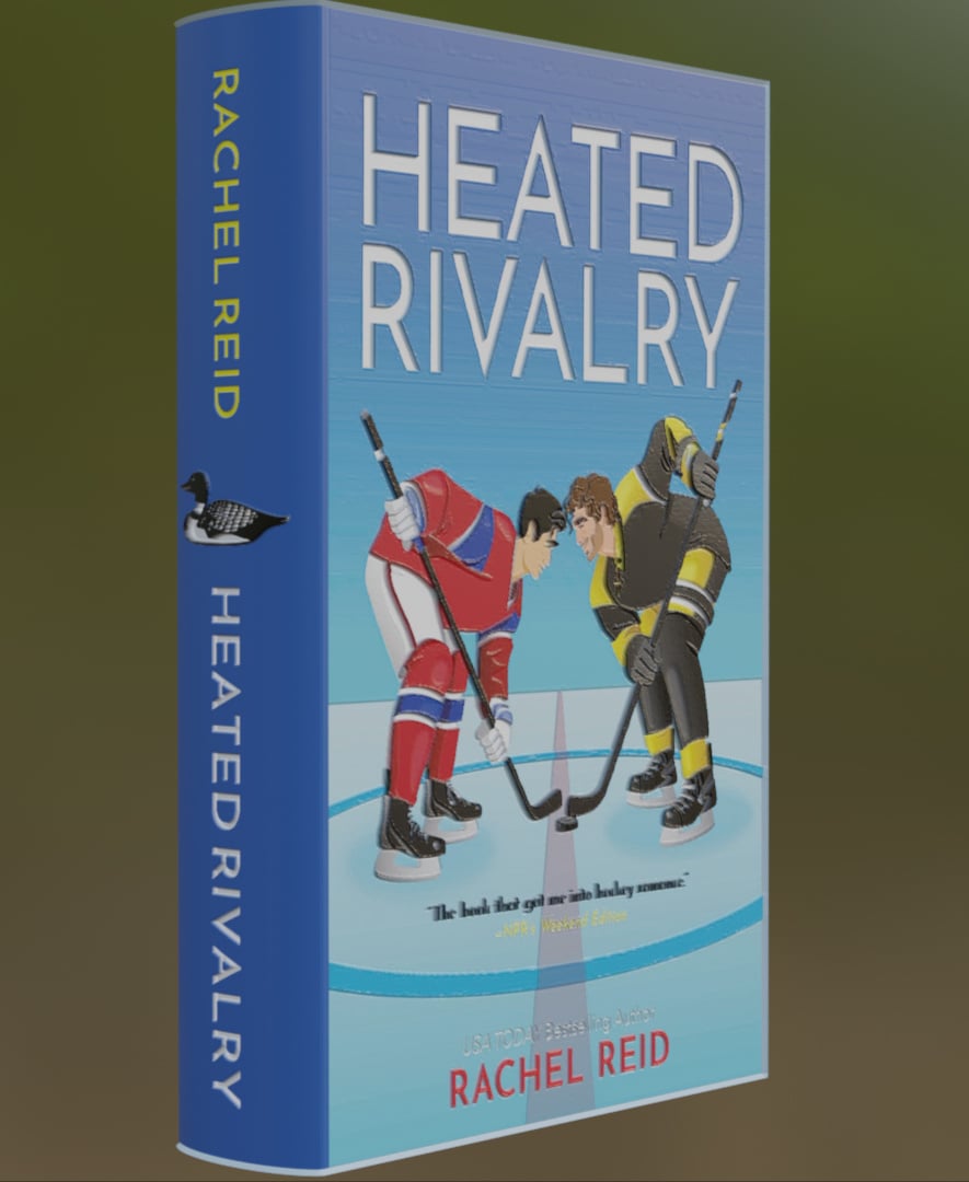Heated Rivalry - Book Litho 3d model
