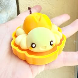 Banana Spider Clicker + Bonus Charm 3d model