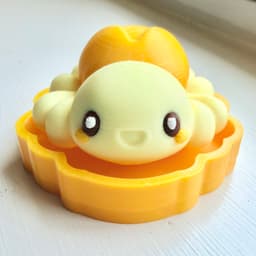Banana Spider Clicker + Bonus Charm 3d model