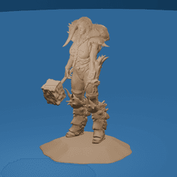 Lady Hellbender v2 3d model