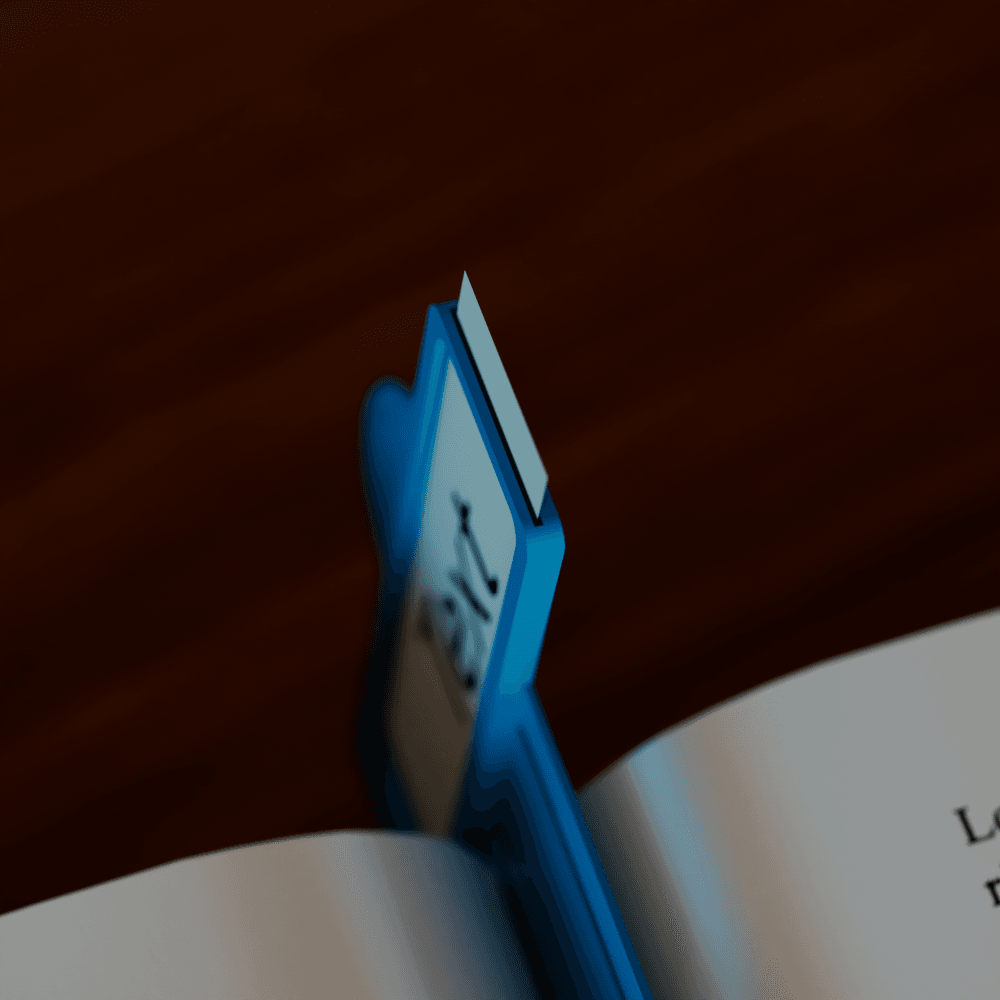 PageScribe Bookmark 3d model