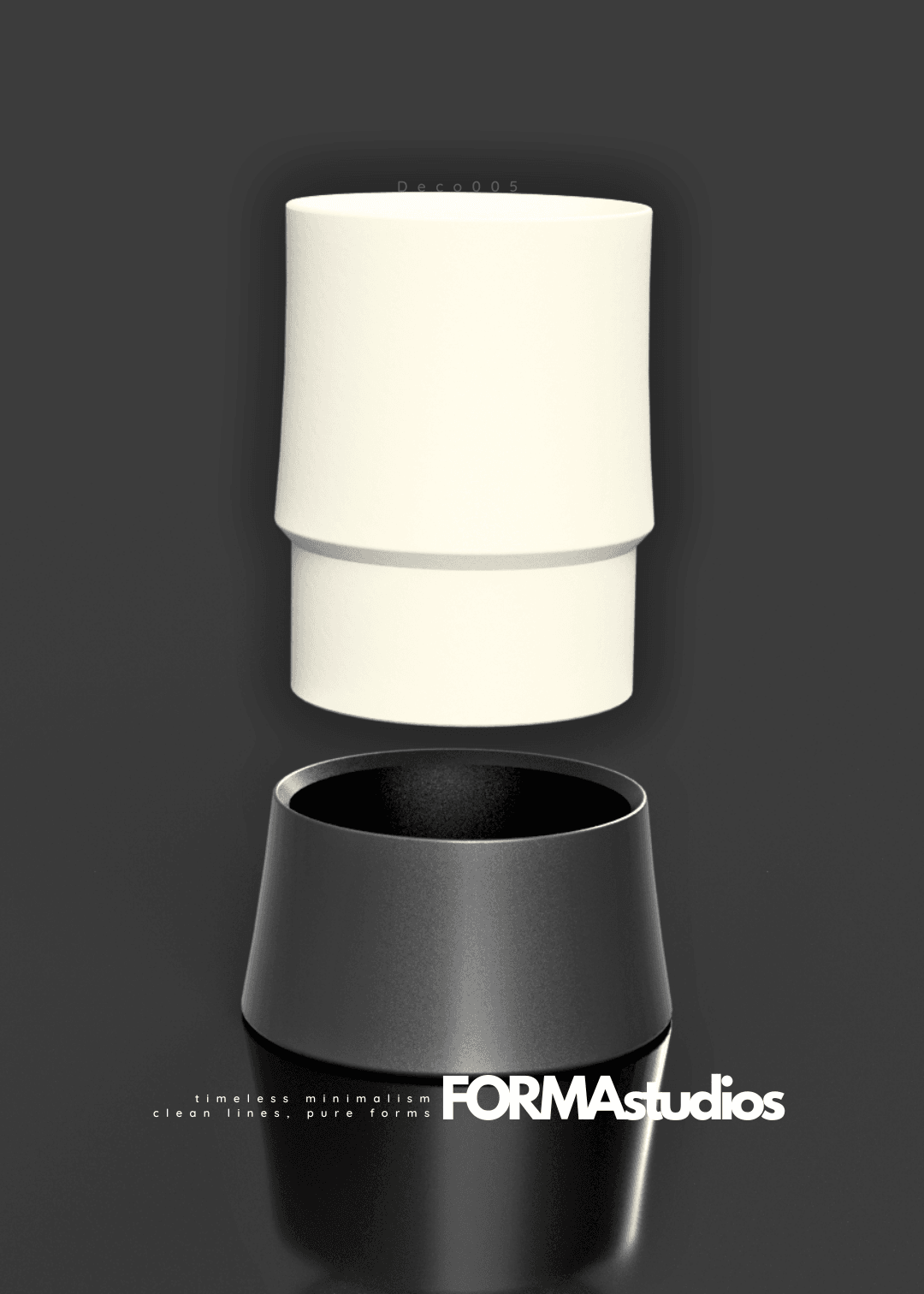 Kitchen Utensily Holder - FORMAstudios Deco005.stl.stl 3d model
