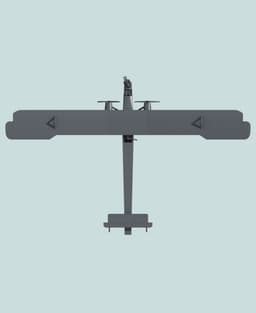 1:144 Handley-Page O/400 3d model