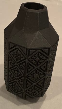 Filament is Printed Solid Black w/ glitter 3d model