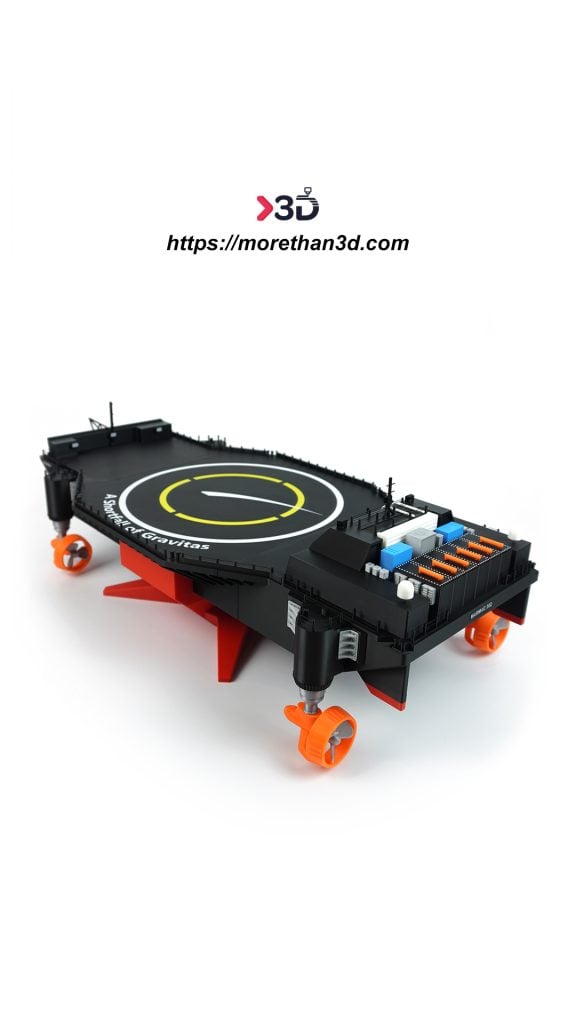 DRONESHIP-XS1 3d model