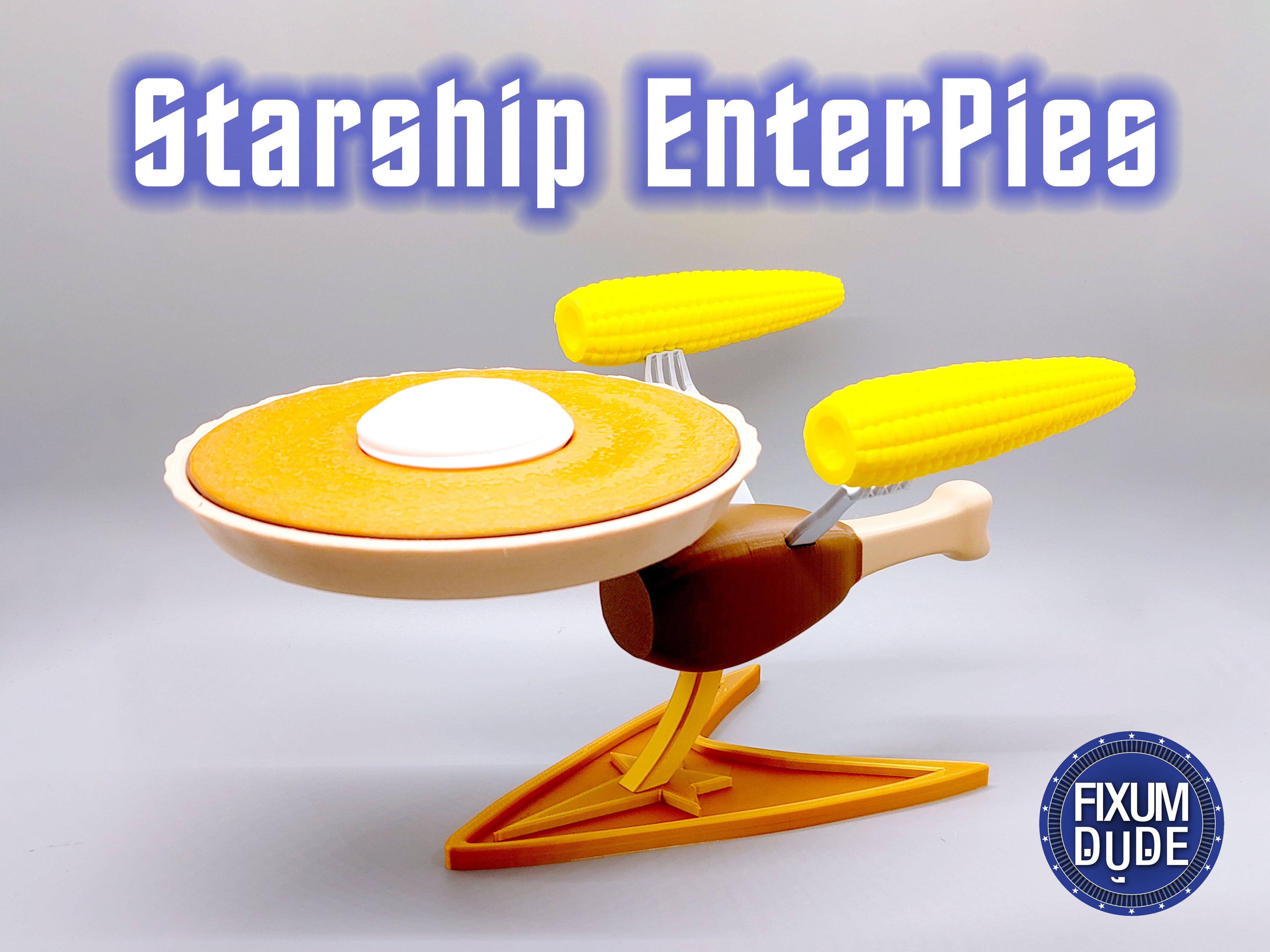 Starship EnterPies 3d model