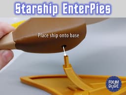 Starship EnterPies 3d model