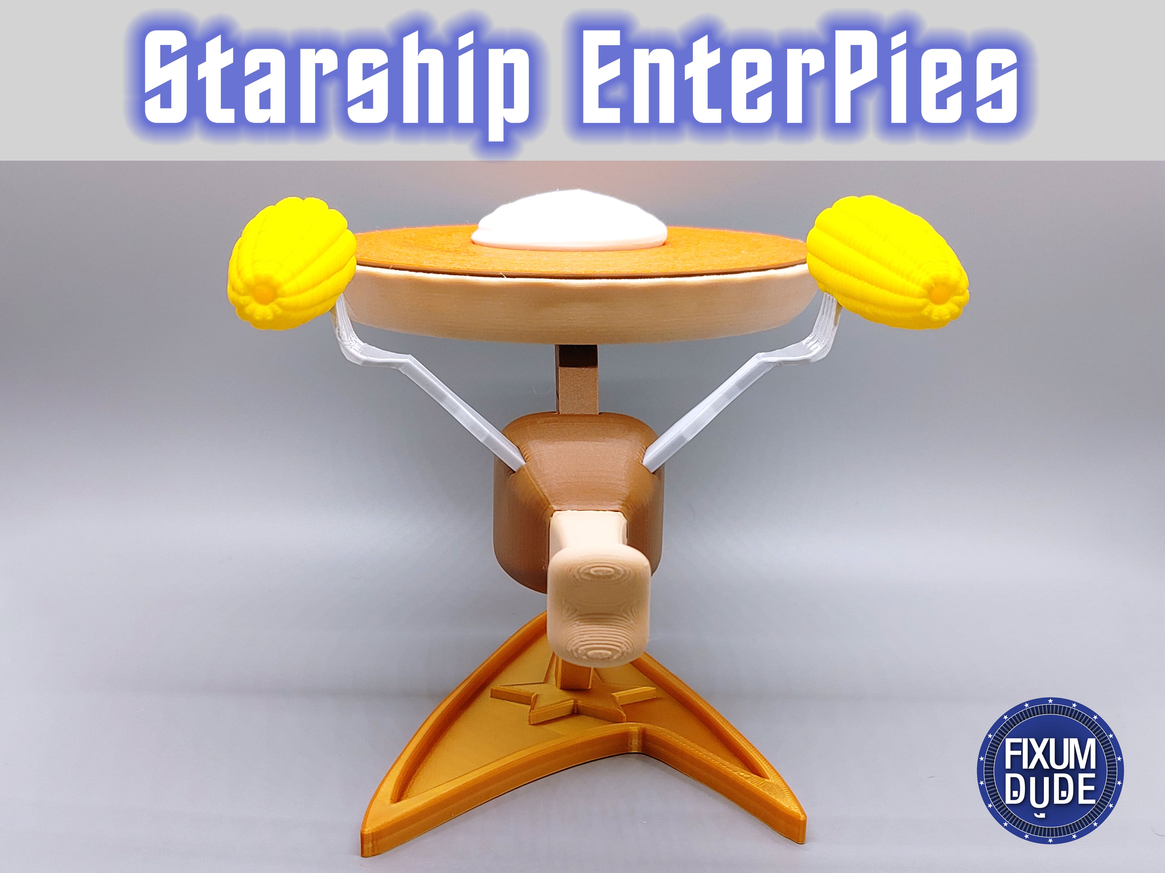Starship EnterPies 3d model