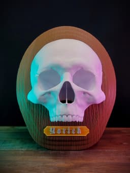 If you're into the spooky and macabre like me this is a perfect addition to your collection. Prints great and easy to assemble. 3d model