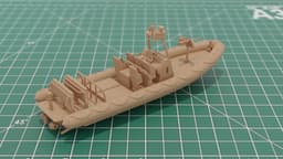 RHIB 11m Special Forces Boat 3D Print 3d model