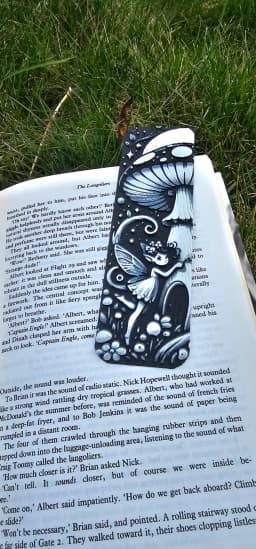 Pixie Chronicles: The Mushroom House Bookmark 3d model