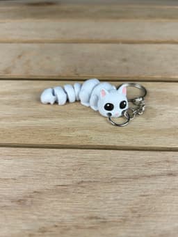 Squirrel Fidget Keychain 3d model