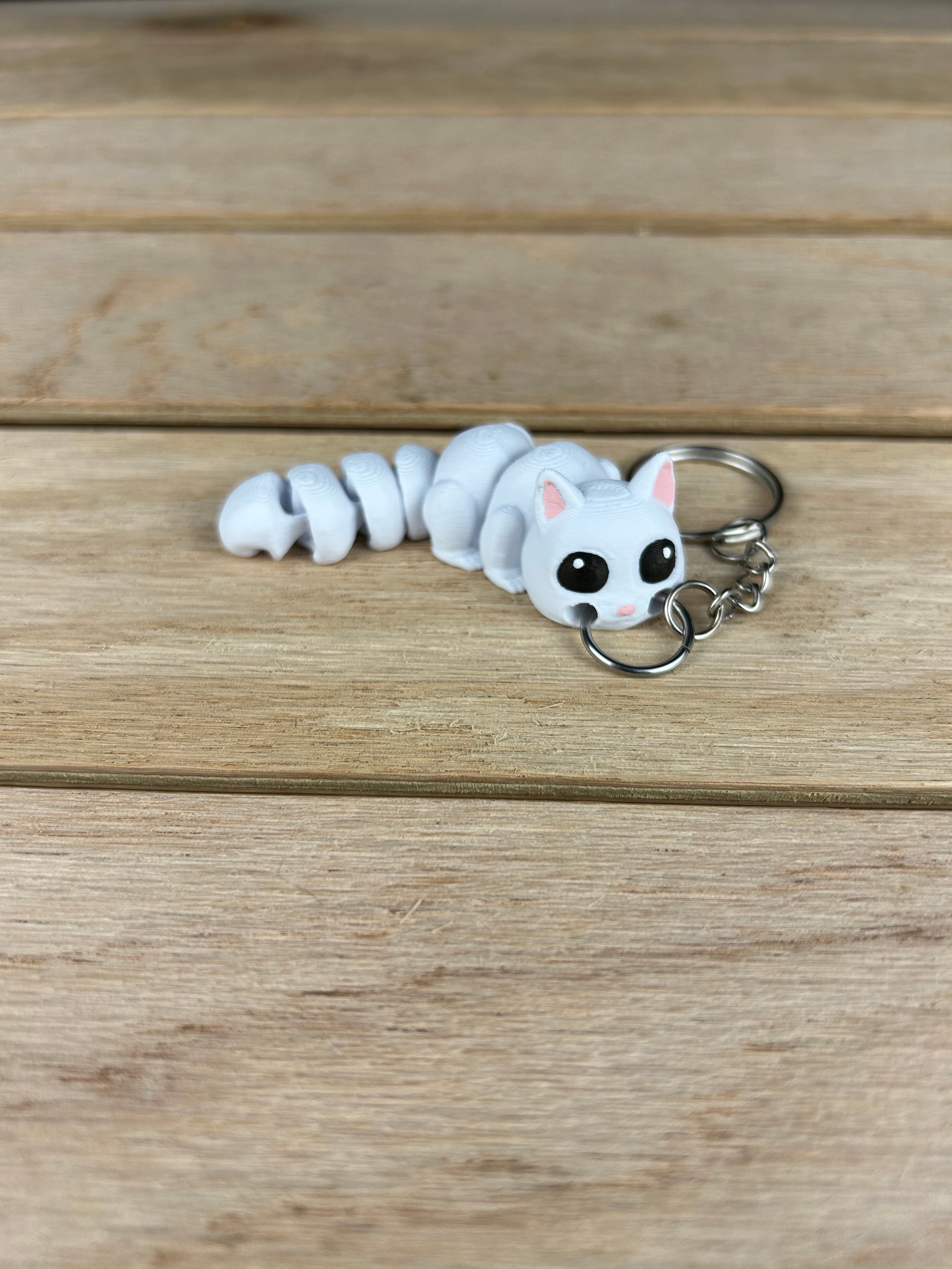 Squirrel Fidget Keychain 3d model