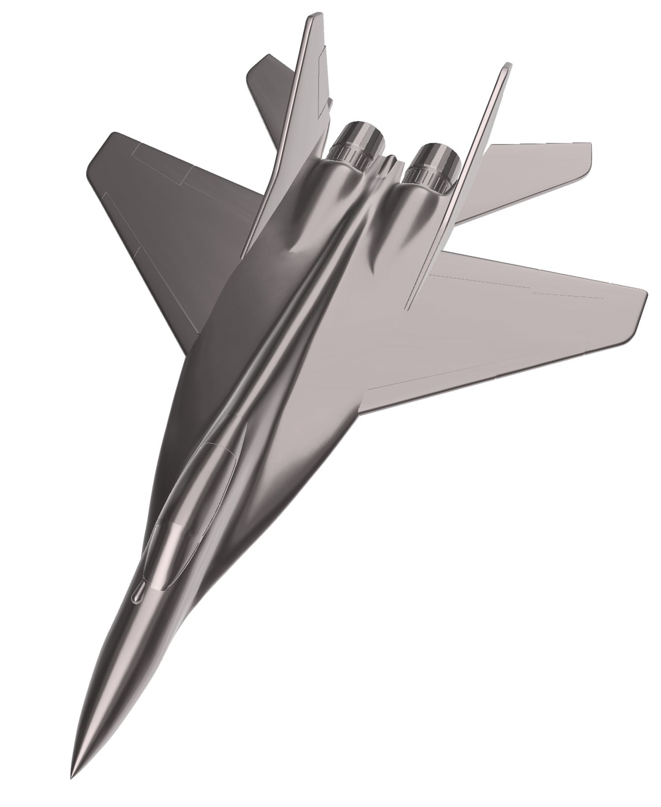MiG-29 Fulcrum-A 3d model