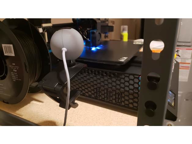 Edsal Muscle Rack Shelf Webcam Mount 3d model