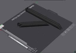 Modular frame for Hueforge prints 3d model
