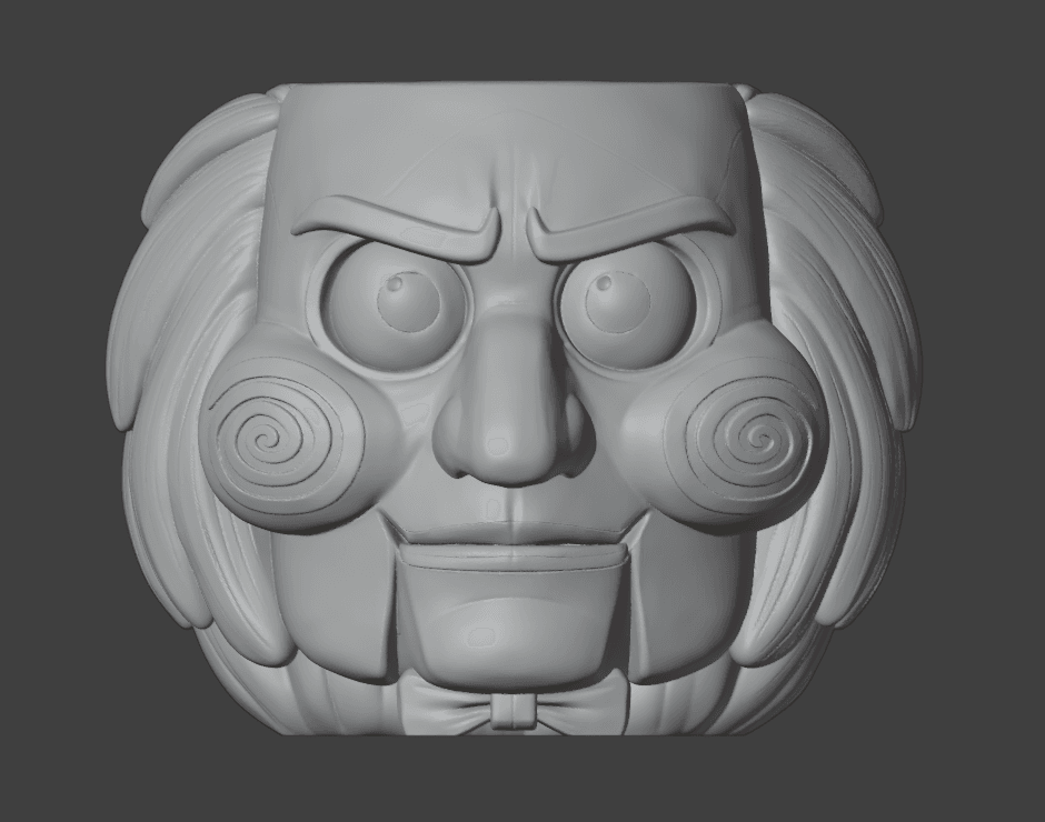 Billy The Puppet Popcorn Bucket 3d model