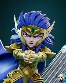 Saint Seiya Camus Chibi - Premium Collectible 3d model
