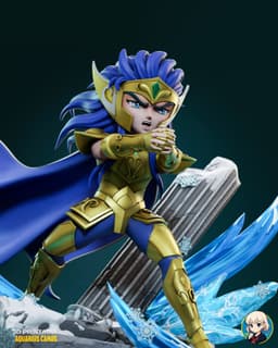 Saint Seiya Camus Chibi - Premium Collectible 3d model