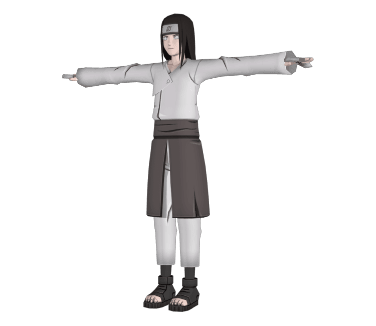 Neji Hyuga 3d model