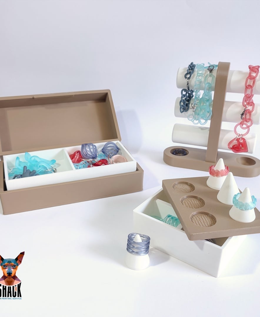 Jewelry Holder Set 3d model
