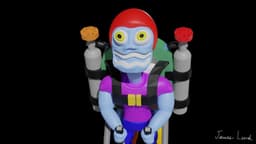 Shed Jet Blastoff 3d model