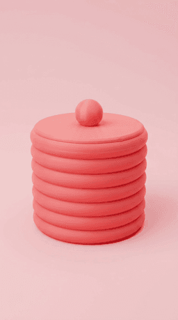 Soft Stack Jar 3d model