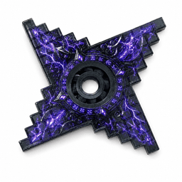 Shuriken Punch Art Board 3d model