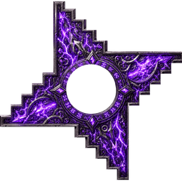 Shuriken Punch Art Board 3d model