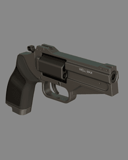 Death Stranding – Sam’s Revolver 3D Model 3d model