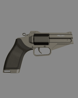 Death Stranding – Sam’s Revolver 3D Model 3d model