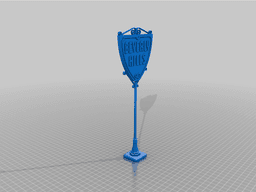Beverly Hills Sign 3d model