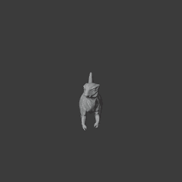 Homalocephale 3d model