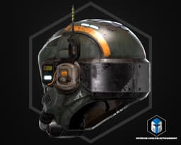 Militia Pilot Helmet 3d model