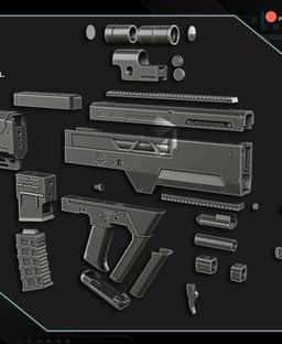 AR-23 Liberator 3d model